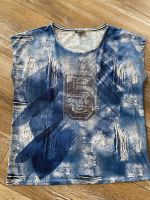 Taifun T-Shirt Gr. XL , blau mit Pailetten, neuwertig Niedersachsen - Neustadt am Rübenberge Vorschau