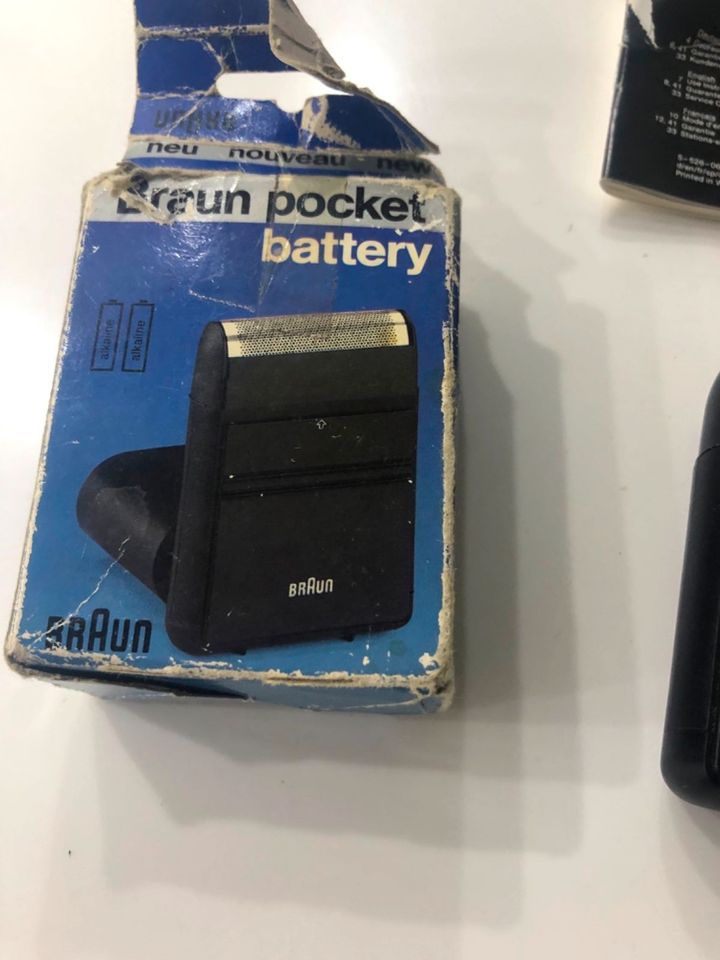 Braun Rasierer (Braun pocket Batterien) in Berlin