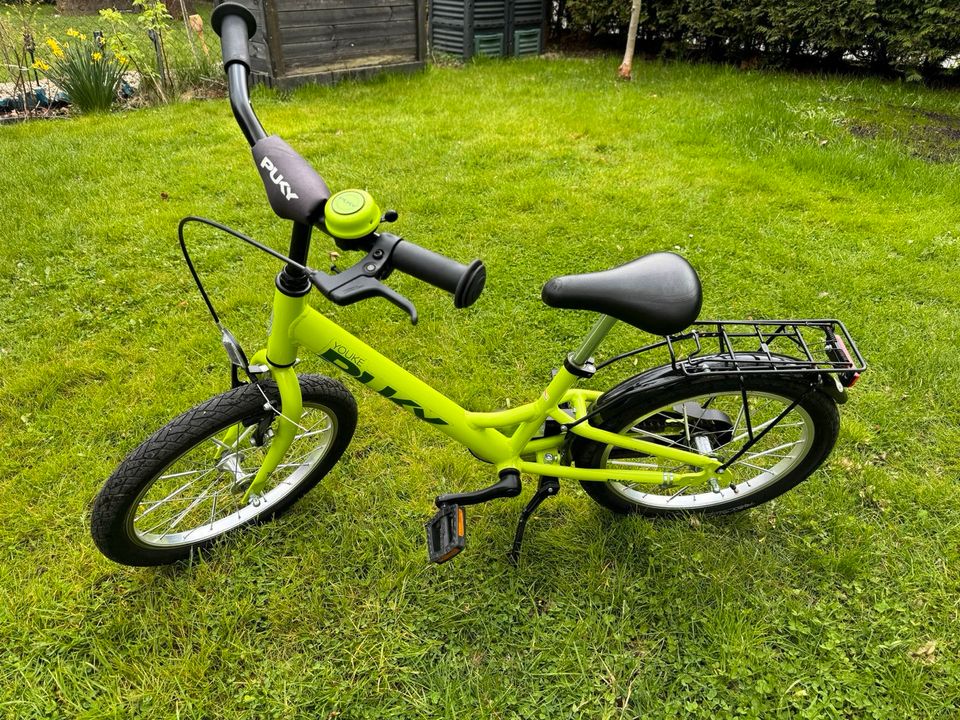 Kinderfahrrad 18 Zoll Alu Puky Youke grün in Berlin