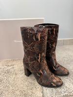 Tamaris Stiefeletten braun Cognac 36 schlagenoptik Stiefel Bayern - Pullach Vorschau
