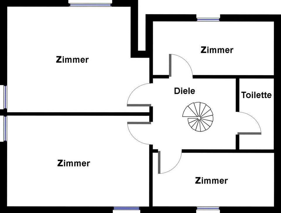 Traumhafte Maisonette-Wohnung mit schöner Ausstattung, 2 Balkone in Konstanz