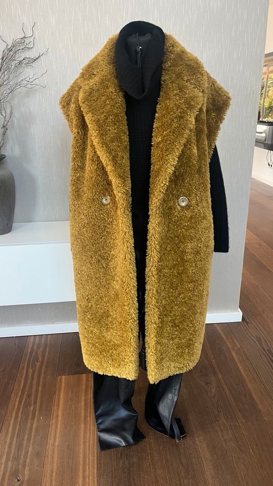 ✨Herno Weste Fake Fur✨ Gr. 36-40✨ TopZustand✨senffarben in München