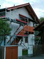 Verleih von Gerüstbauteilen - Fassadengerüst - Dachfanggerüst Kr. München - Oberhaching Vorschau