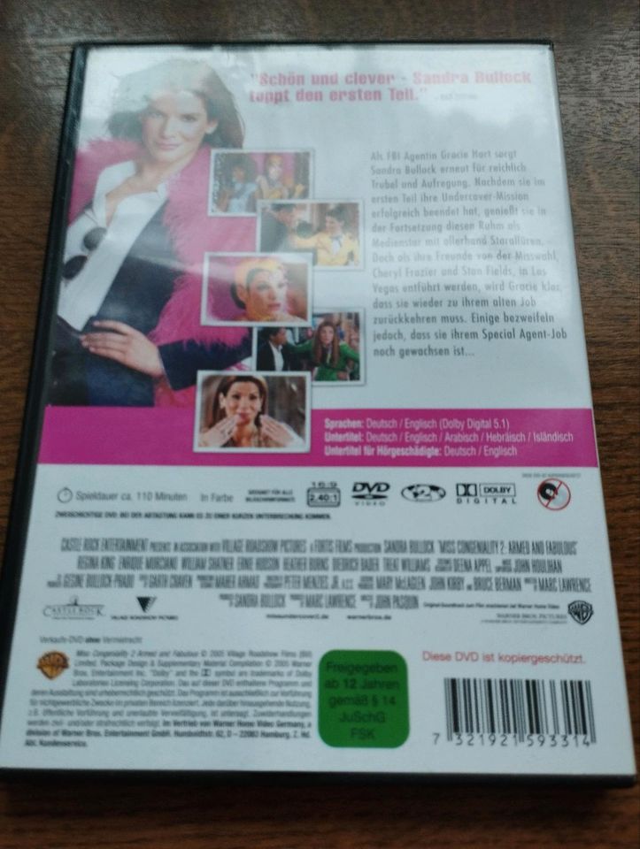 DVD Miss Undercover 2 mit Sandra Bullock in Trier