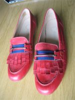 Loafers,rot,Halbsch.,Pumps,Gr. 38.5,Donna Carolina,neu NP 179,95€ Nordrhein-Westfalen - Ibbenbüren Vorschau