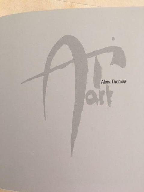 Alois Thomas Werkkatalog 1 "Informell" 2012 in Freising