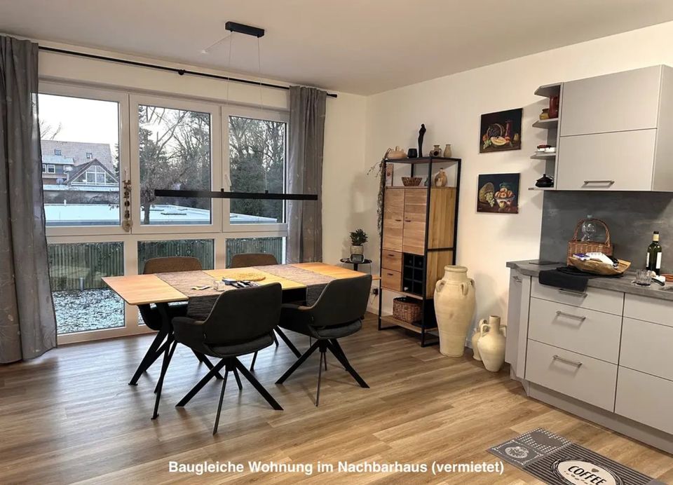 Moderne Wohnung mit Süd-Balkon in Schwülper! Barrierefrei, Aufzug, Keller, PV in Schwülper