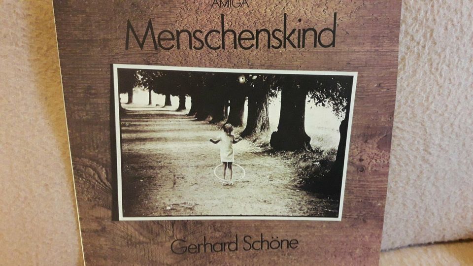 SCHALLPLATTE AMIGA LP : Gerhard Schöne / Menschenskind in Dresden