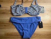 DESIRÉE Bikini Set 38D M Blau Weiß gestreift Neu Hamburg-Nord - Hamburg Alsterdorf  Vorschau