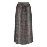 Midi-Rock Gr. L/XL (ca. 40) grau schwarz Skirt Schlangenmuster Baden-Württemberg - Karlsruhe Vorschau