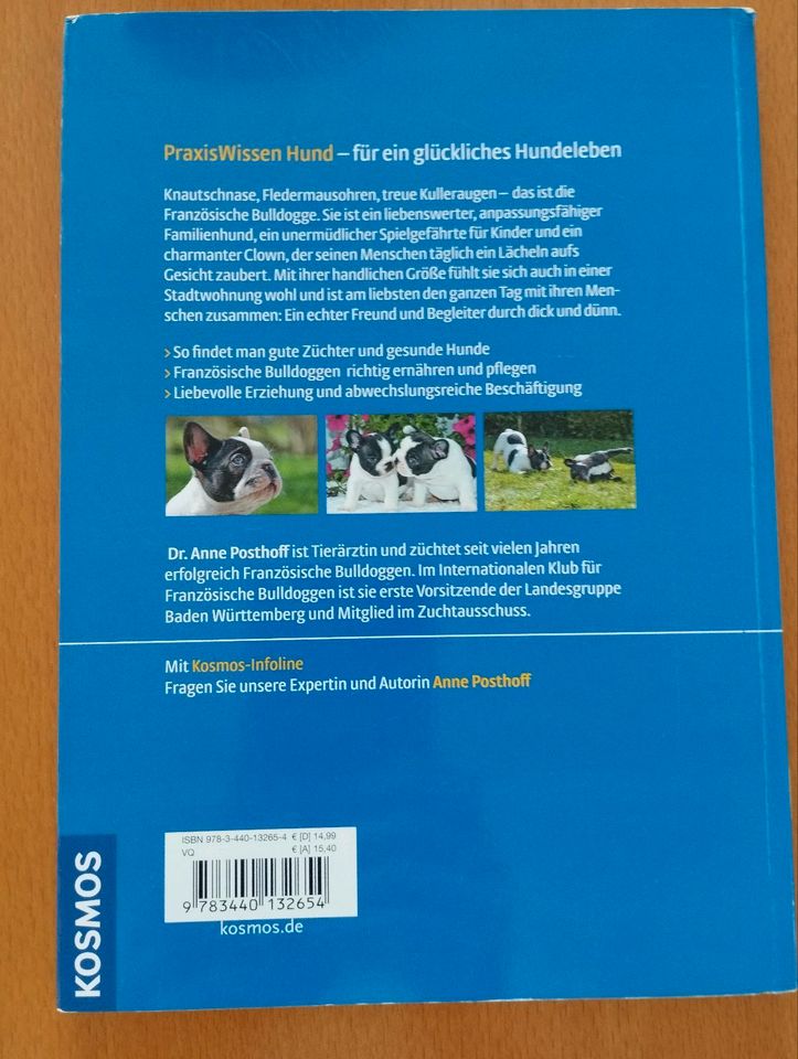 Französische Bulldogge Buch Praxis Wissen in Remseck am Neckar