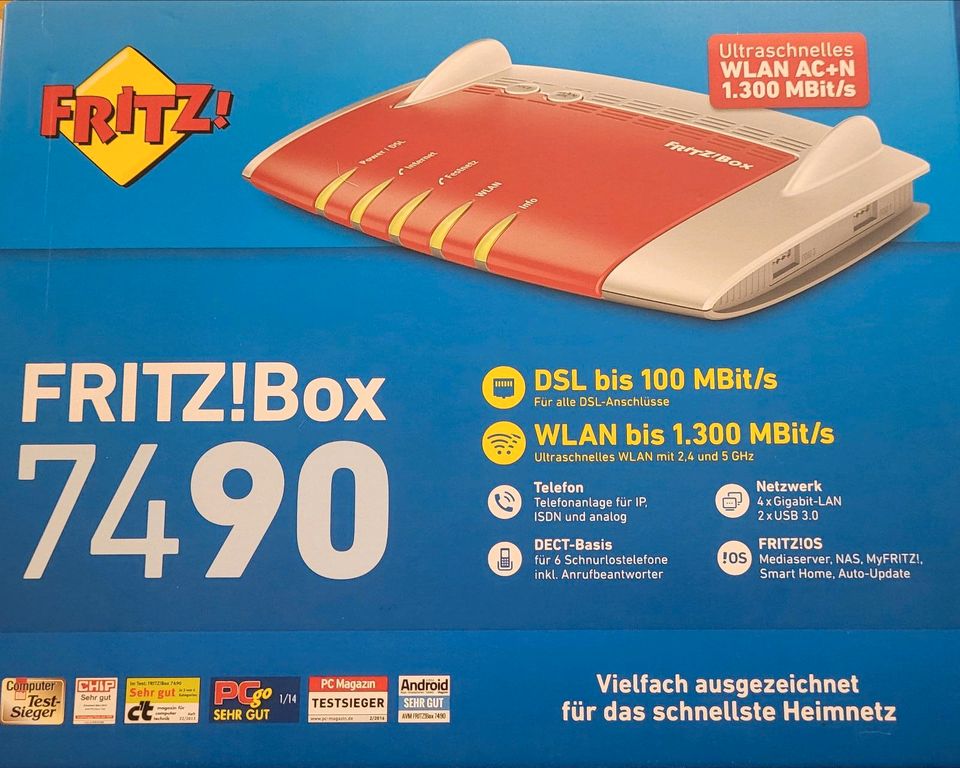 Fritz!Box 7490 NEU Original verpackt in Würselen