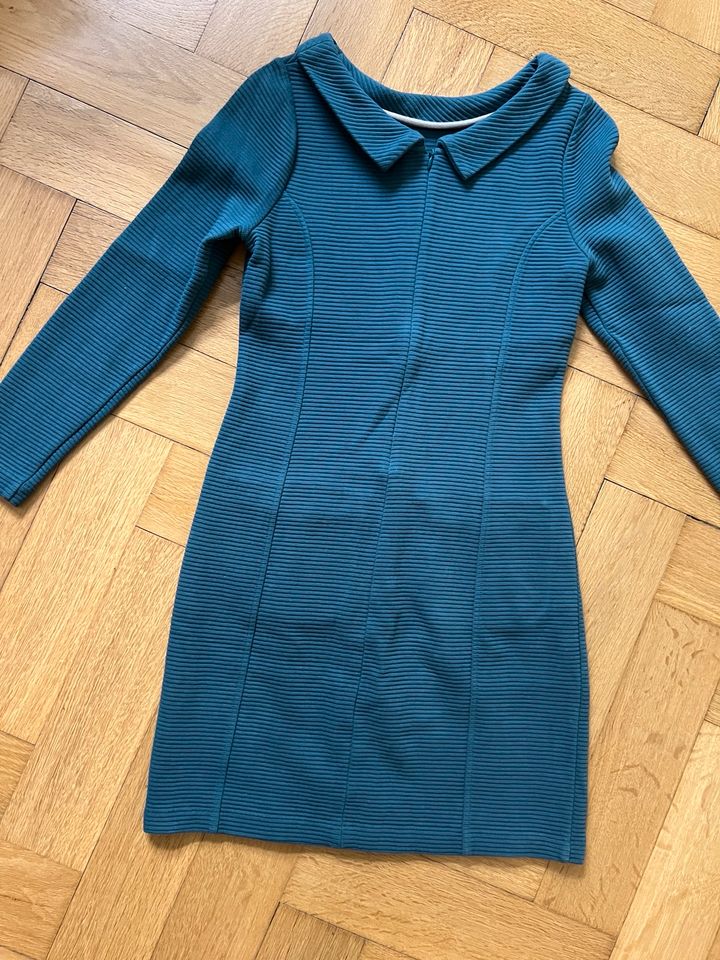 Boden Etuikleid Kleid petrol Baumwolle Gr 36 *top* in München