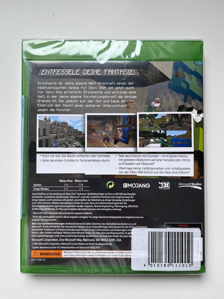 Minecraft Xbox one edition in Stuttgart