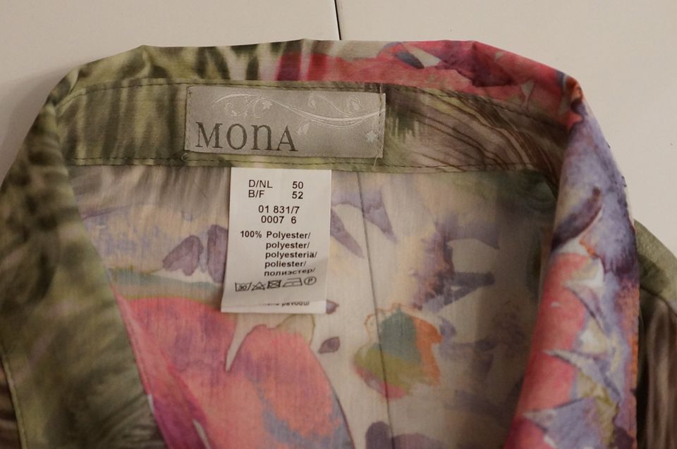 Moderner luftiger Zweiteiler Damenrock und Bluse Gr. 50 Mona Mode in Oerlinghausen