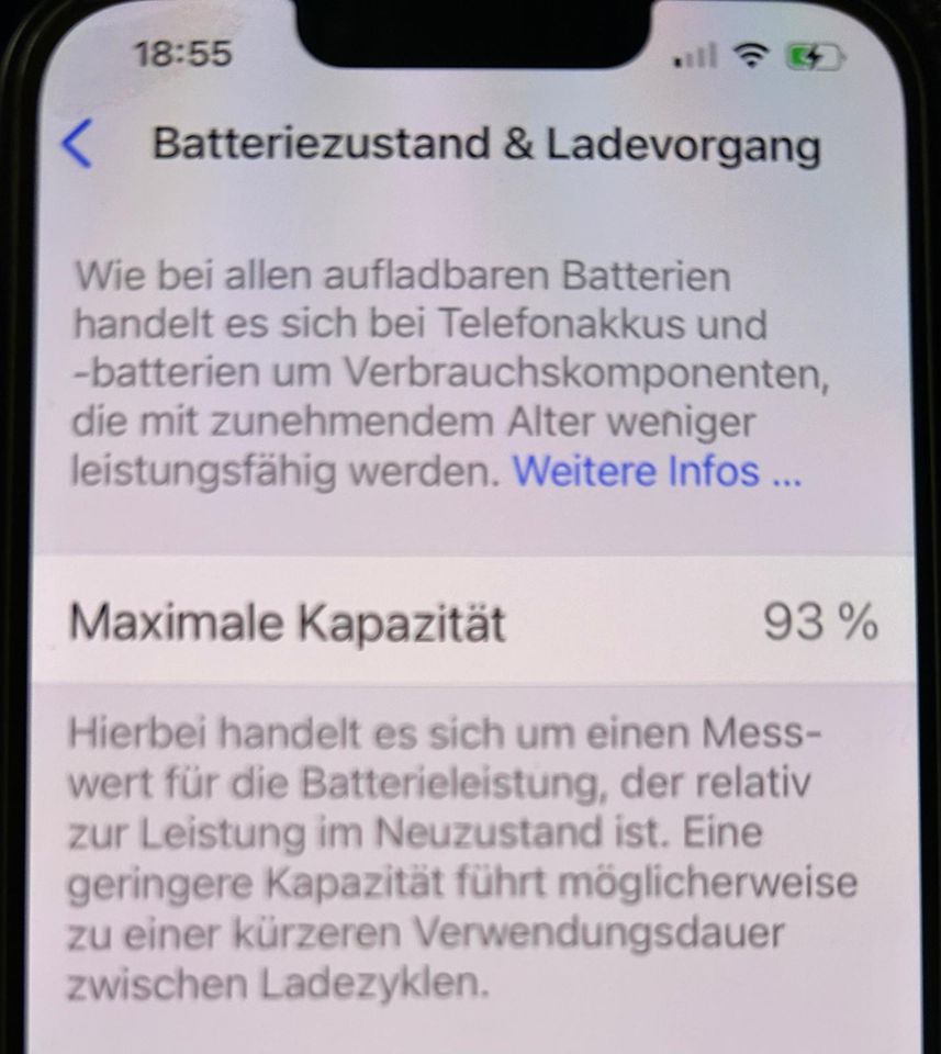 iPhone 13 128GB von 10/2022 sehr guter Zustand in Rattelsdorf