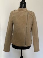 Biker Lederjacke Wildleder Sand Damen Gr. 38 Bayern - Weißenhorn Vorschau