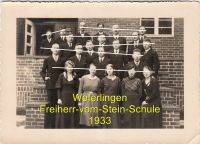 Foto 1933 Weferlingen Oebisfelde Schulklasse vomStein-Gym Zeugnis Niedersachsen - Braunschweig Vorschau