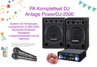 Musikanlage, PA Anlage „Karaoke Anlage“ Bluetooth, USB-MP3, 1600W Brandenburg - Potsdam Vorschau