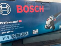 Bosch Professional winkelschleifer GWS 18V-10 mit L-box Rheinland-Pfalz - Mainz Vorschau