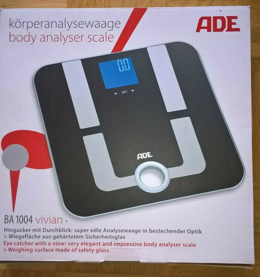 Ade Körperanalysewaage BA 1004 Vivian im OVP in Pentenried