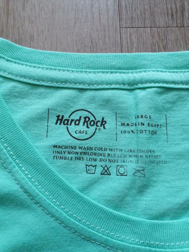 Hard Rock Cafe Hamburg T- Shirt Gr.L, T-Shirt in Moers