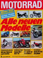 Motorrad 5/80 mit Ducati 990 Honda CB 900 BMW R 100 Vespa Suzuki Niedersachsen - Bad Harzburg Vorschau