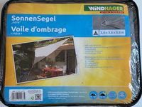 Sonnensegel ♥ Windhager ♥ Adria ♥ dreieckig ♥granite ♥ 3,6 x 3,6 Schleswig-Holstein - Hürup Vorschau