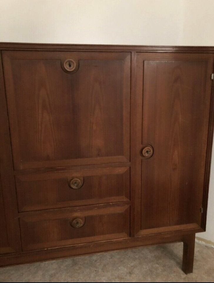 Sekretär Schreibsekretär Kommode Highboard Schreibtisch Schrank in Zwickau