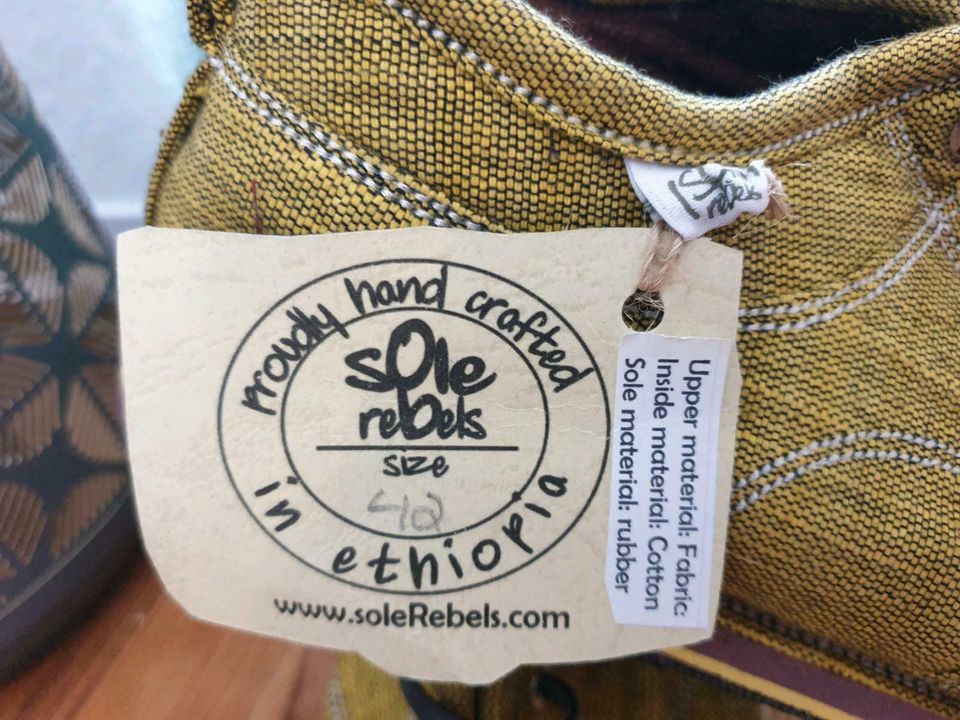 Sole Rebels vegane hand made Schuhe, NEU! in Neunkirchen