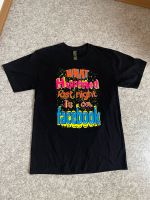 T-Shirt schwarz mit neon leuchtet Schriftzug Gr. XL Baden-Württemberg - Korntal-Münchingen Vorschau