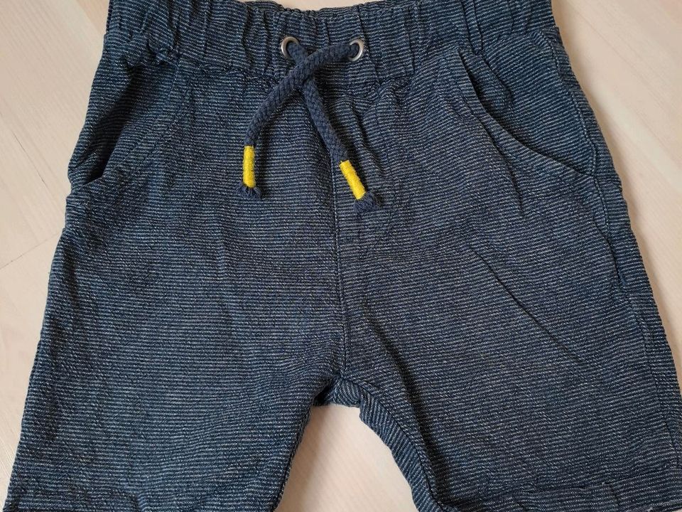Shorts, kurze Hose von topomini mit Gummizug, dunkelblau in Langgöns