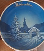 Rosenthal Weihnachtsteller handgemalt Willi Huix Baden-Württemberg - Kraichtal Vorschau