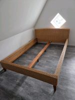 Rattan Bettgestell BxL ( 1,54x2,15) Nordrhein-Westfalen - Bünde Vorschau