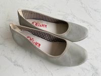 s.Oliver Ballerinas/Damenschuhe Gr.38 hellgrau guter Zustand Bayern - Weißenhorn Vorschau