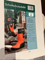 Verkaufe neue ovp Schnittschutzstiefel Gr. 41 Bayern - Ebermannstadt Vorschau