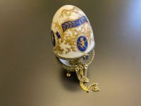 Vintage PORZELLAN-EI im Fabergé-Stil, Nordrhein-Westfalen - Lübbecke  Vorschau