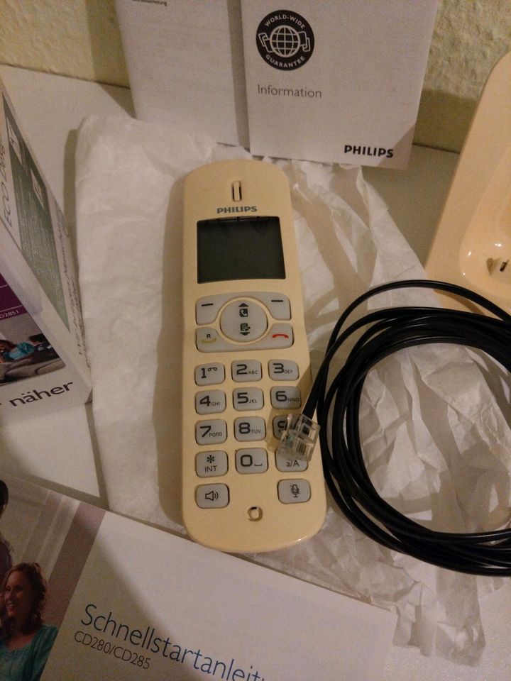 Phillips schnurloses Telefon CD280/285 in Berlin