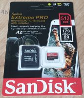 Sandisk Extreme PRO 512GB MicroSDXC Speicherkarte + Adapter ~ NEU Nordrhein-Westfalen - Mülheim (Ruhr) Vorschau