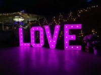 XXL LOVE Buchstaben mieten für Hochzeiten, Heiratsantrag, Verlobung Hochzeitsdekoration leihen, Vermietung LED Beleuchtet letter Hochzeit mit Lieferung Nordrhein-Westfalen - Emsdetten Vorschau