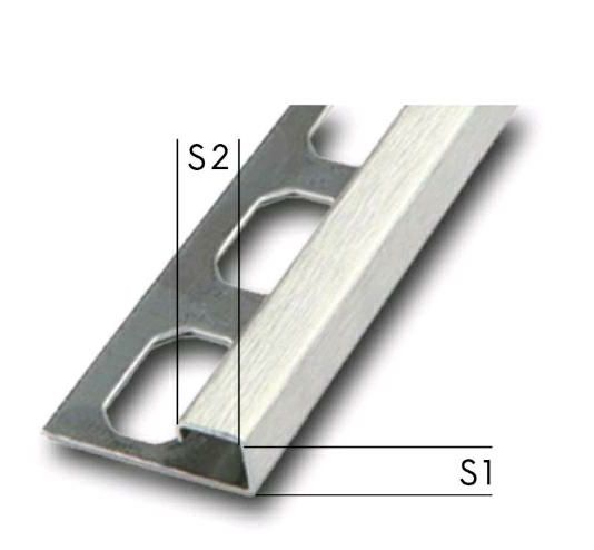 4 NEU 10 mm 2,5 m QUADRATPROFIL V2A EDELSTAHL GESCHLIFFEN HÖHE in Iserlohn