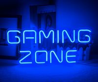 LED Neon Schild Gaming Zone Zimmer Dekoration Wandleuchte Lampe Hessen - Bebra Vorschau