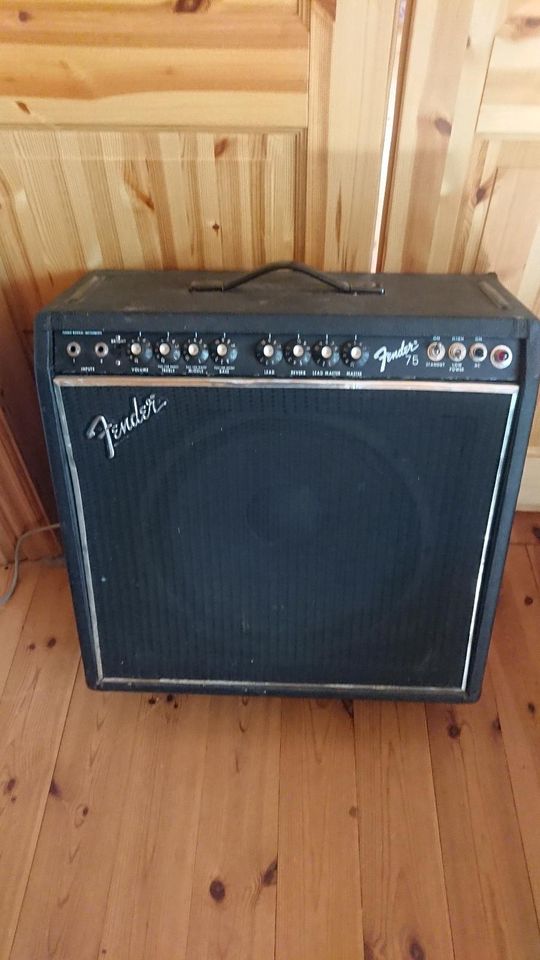 Fender 75 versterker sehr dynamische sound , in Hütten 