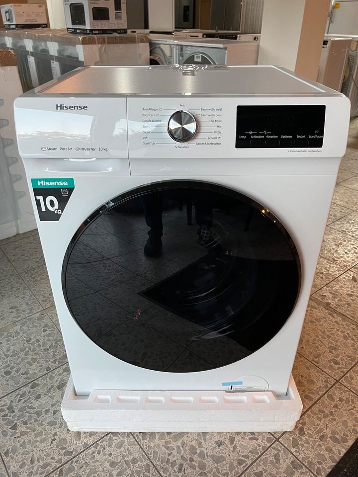 Waschmaschine HISENSE WFQA1014EVJM 10 kg, 1400 U/Min., A in  Nordrhein-Westfalen - Langenfeld | Waschmaschine & Trockner gebraucht  kaufen | eBay Kleinanzeigen ist jetzt Kleinanzeigen