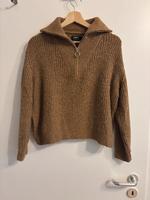 Pullover braun hellbraun Rollkragen Only Hessen - Hofheim am Taunus Vorschau