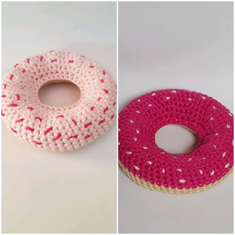 Donut, gehäkelt in Beverungen