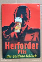 Blechschild Herforder Pils Mecklenburg-Vorpommern - Neubrandenburg Vorschau