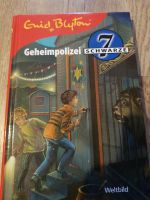 Geheimpolizei Schwarze 7 Enid Blyton Baden-Württemberg - Wembach Vorschau