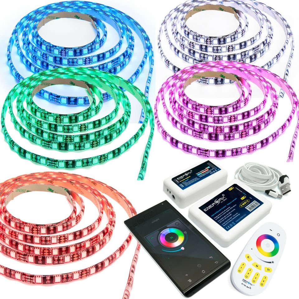 LED RGB Strip tochferbedienung Komplett Set- verschiedene länge in Bottrop