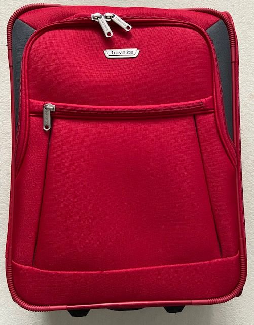 Koffer von Travelite (rot) - kaum benutzt in Hettstadt